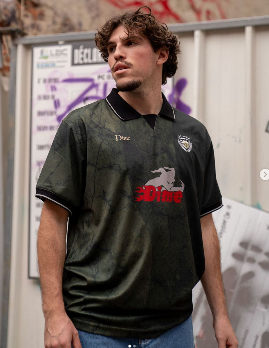 DIME オフホワイト＆グレー Checkered  ジャージー Dime: Off-White & Gray Checkered Home Jersey | SSENSE