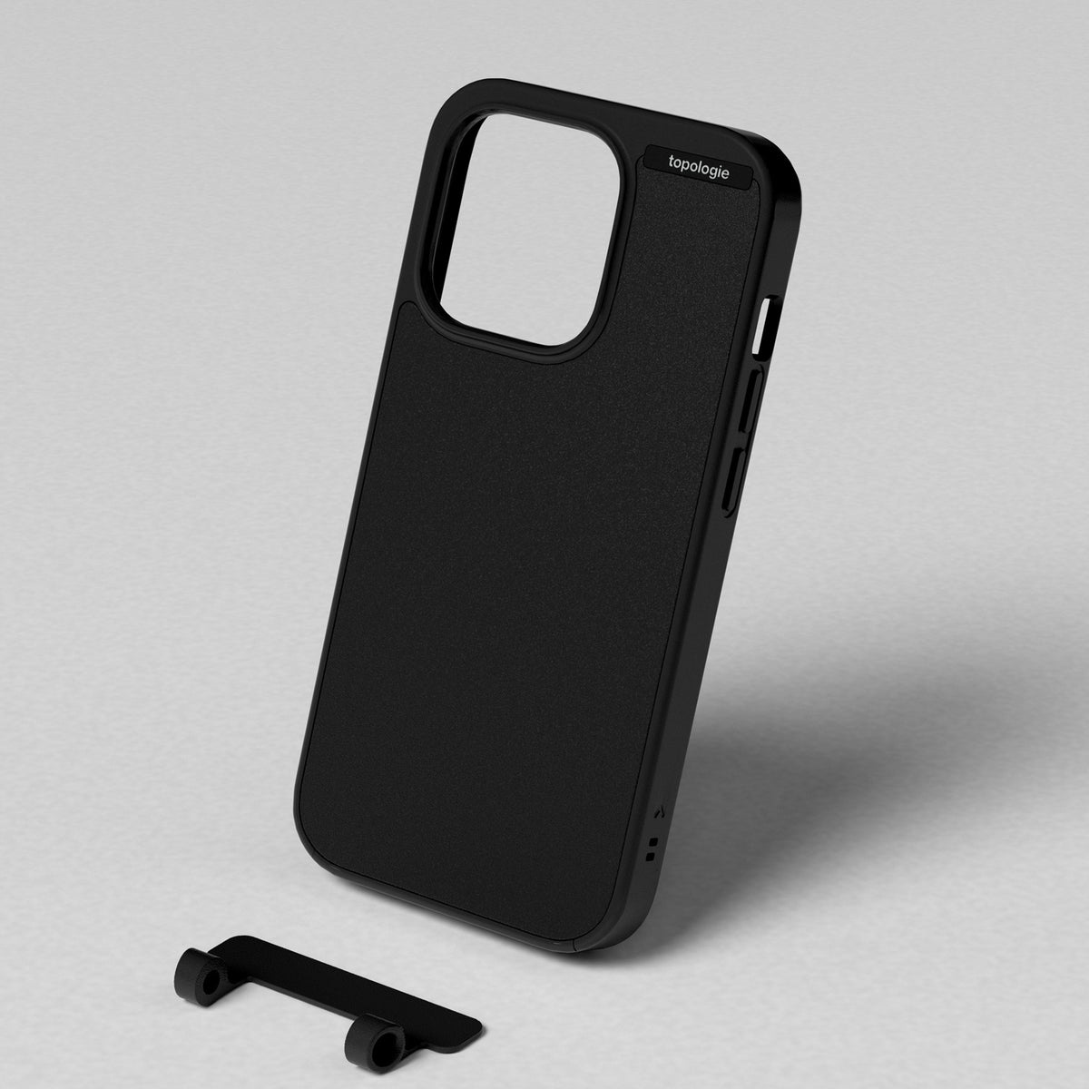 DESCENDANT⁄CETUS Bump Phone Case iPhone 15 Topologie (BLACK)