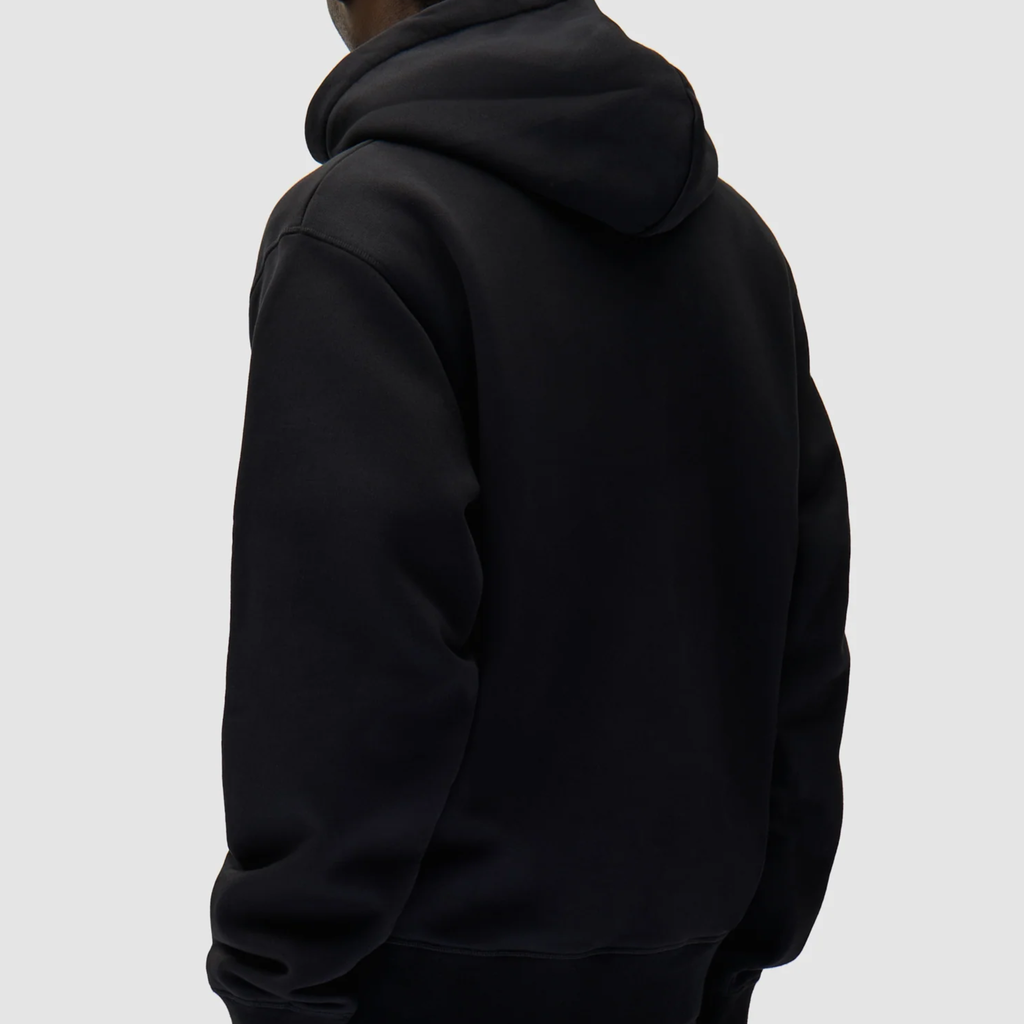 ARTE HEART HOODIE - ARTE dos porté sweat noir